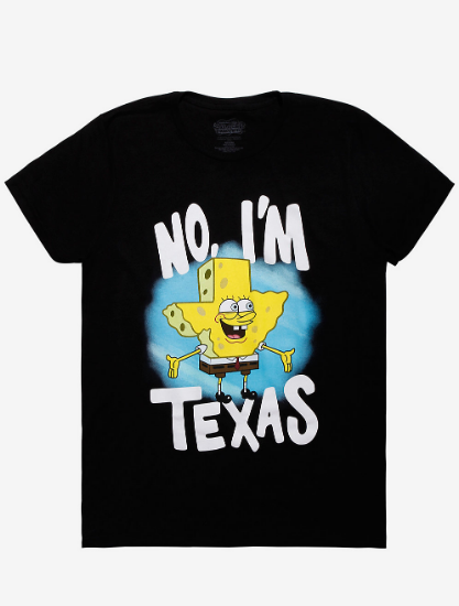 spongebob texas is stupid